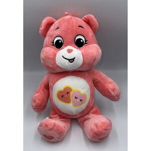 Care Bears Love A Lot Bear Plush 10" Pink Caring For Earth Unlock the Magic